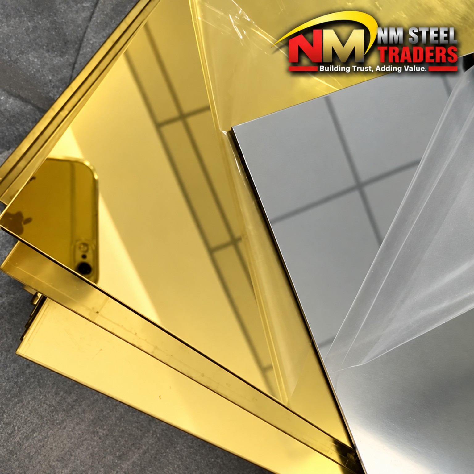 Stainless Steel Golden Color Sheet